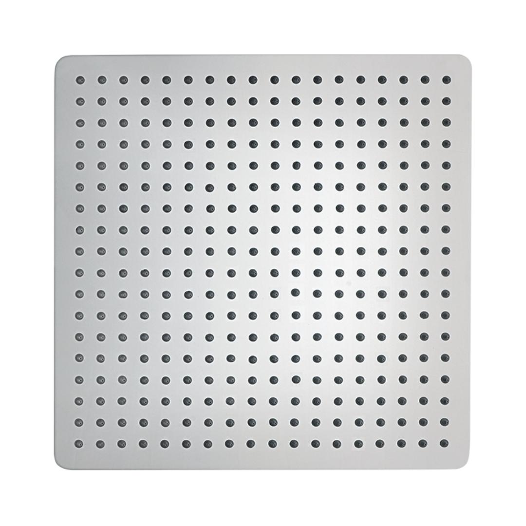 Hindware Single Flow Overhead Shower Geometric Collection F160064 - Stainless Steel