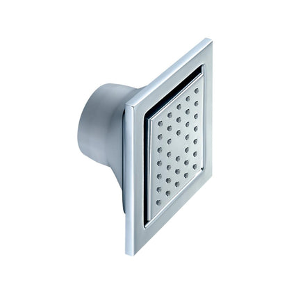 Hindware Single Flow Body Shower Geometric Collection F160067 - Chrome