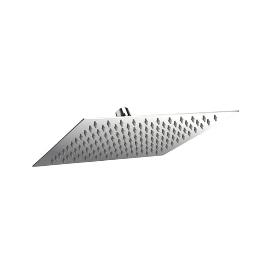 Hindware Single Flow Overhead Shower Geometric Collection F160105 - Stainless Steel