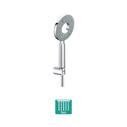 Hindware Single Flow Hand Shower Glamour Collection F160115 - Grey