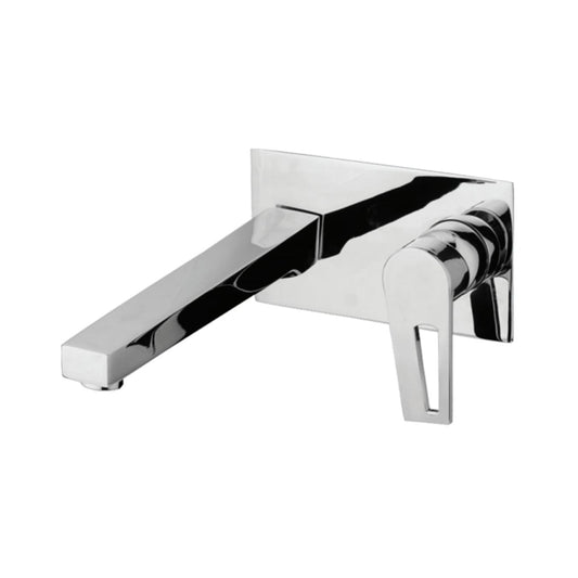 Hindware Wall Mounted Basin Mixer Fluid F320013 - Chrome