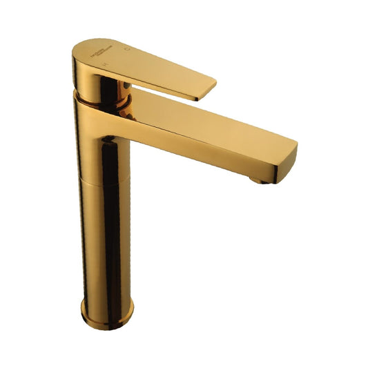Hindware Table Mounted Tall Boy Basin Mixer Edge F360012PGD - Gold