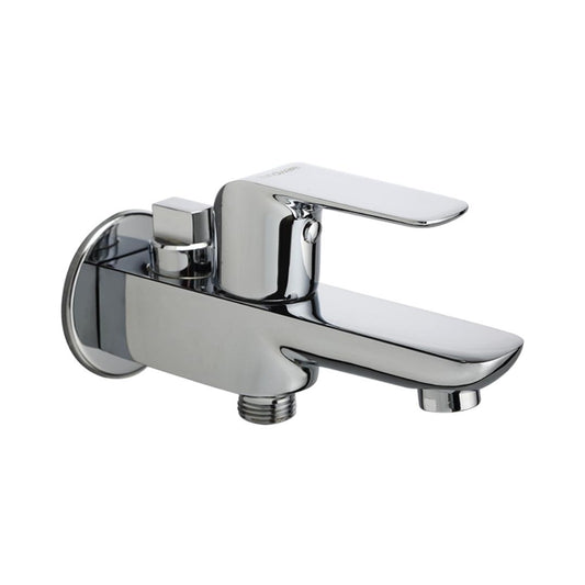 Hindware WC Area 2 Way Bib Tap Fluid F400003 - Chrome