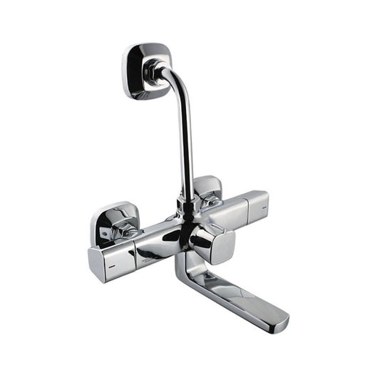 Hindware 2 Way Wall Mixer Starc F530020 - Chrome Finish