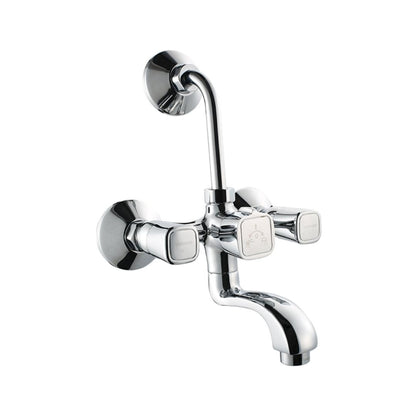 Hindware 2 Way Wall Mixer Dove F740020 - Chrome Finish