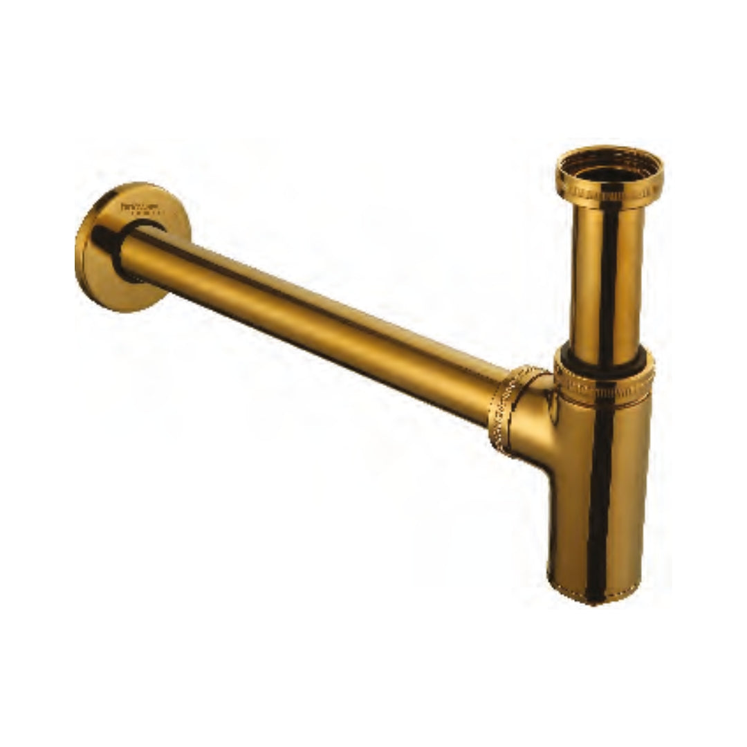 Hindware 12 Inch Bottle Trap Edge F850004PGD - Gold