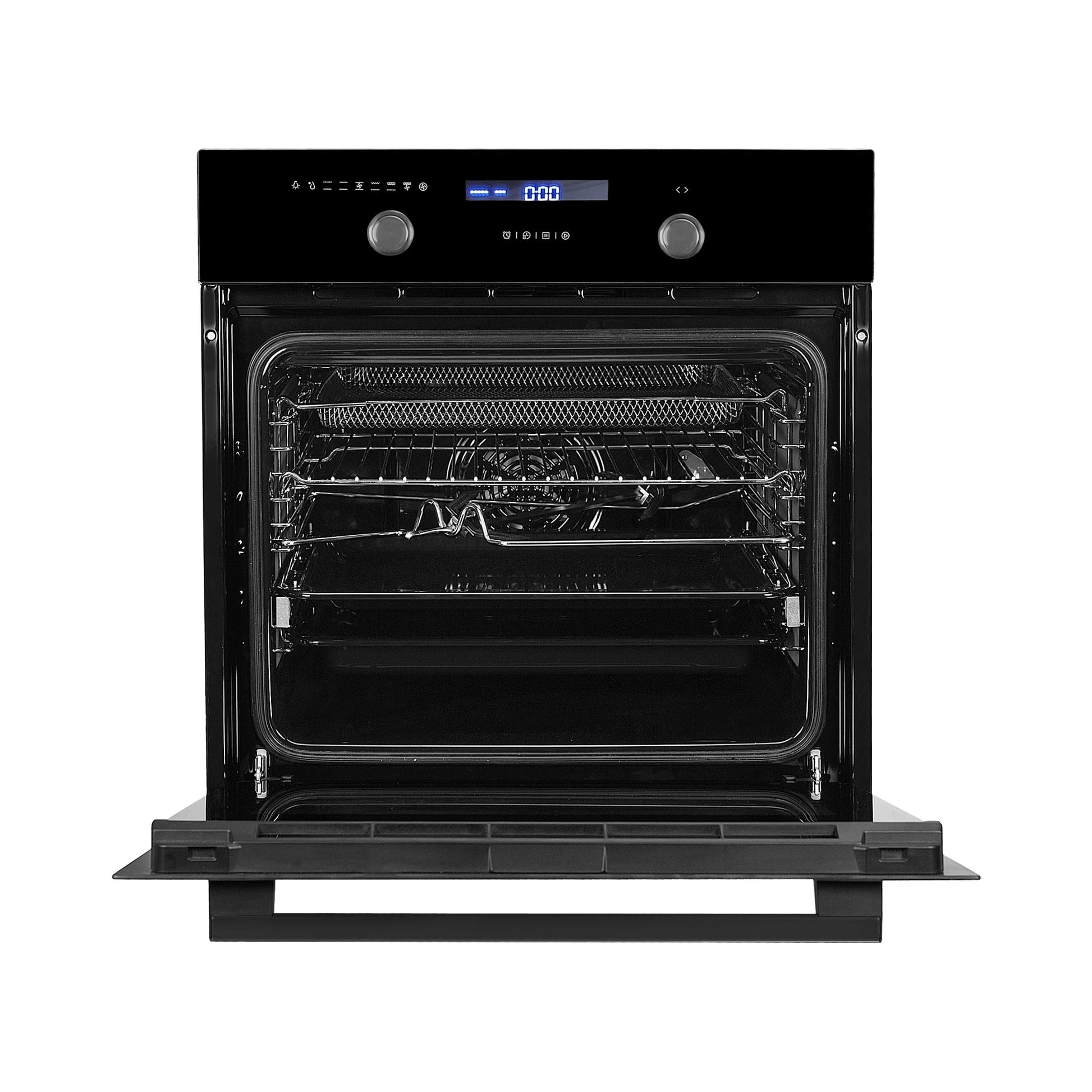 Faber Built In Oven FBIO 82L 11F AF BK + Faber Built-In Microwave FBI MWO 20 SG BK