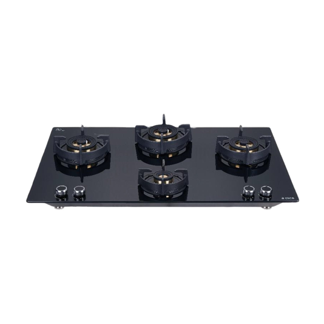 Elica 90 cm 4 Burner Hob Direct Flame Series FLEXI DFS FB 4B 91 TX