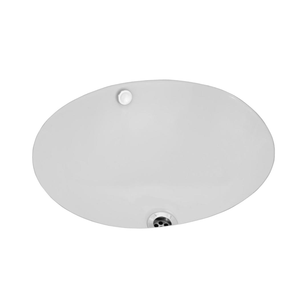 Jaquar - Under Counter Oval White Wash Basin - Florentine - FLS WHT ...