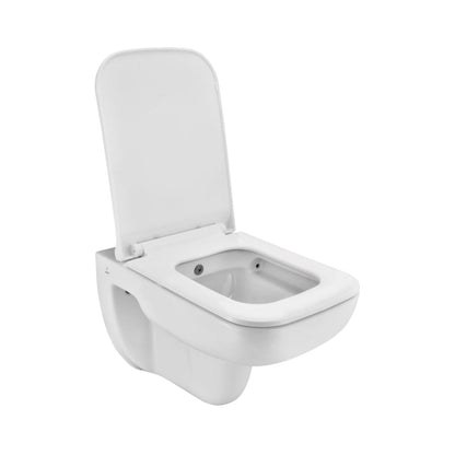 Jaquar Wall Mounted White Closet WC Florentine FLS-WHT-5953JUFSM with P-Trap