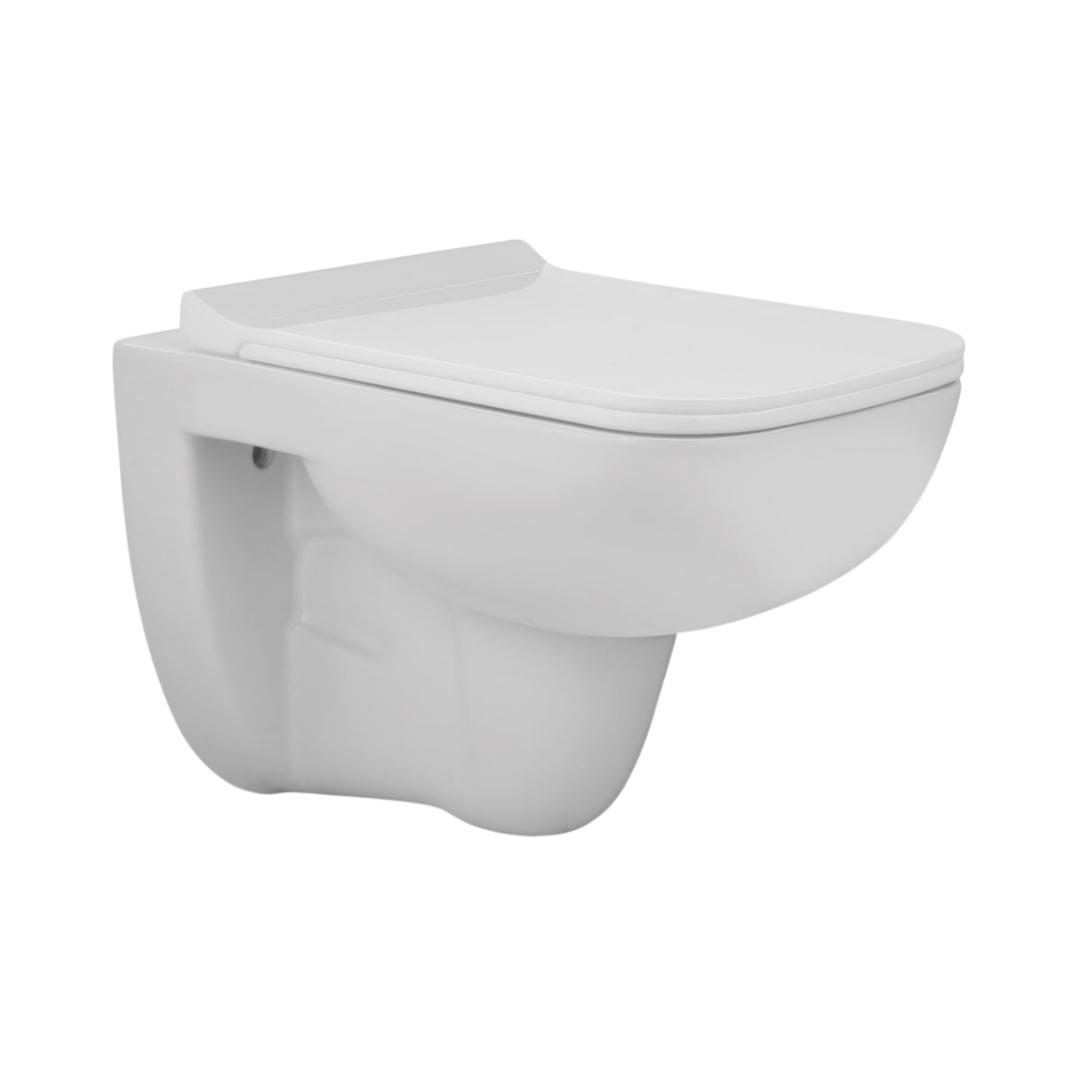 Jaquar Wall Mounted White Closet WC Florentine FLS-WHT-5953PPSM with P ...