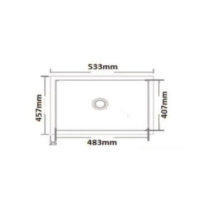 Futura Stainless Steel Sink Hand Carved Color Series SINGLE BOWL FS 2118 HM ( 21 x 18 inches ) - Black Satin