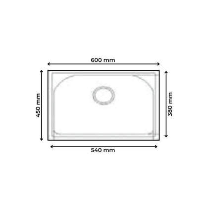 Futura Quartz Sink Natural Quartz Designer Series FS 2318 NQ ( 23 x 18 inches )  -  Light Grey