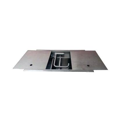 Futura Stainless Steel Sink Sink with Lid DOUBLE BOWL FS 3320 SS ( 33 x 20 inches ) - Brush