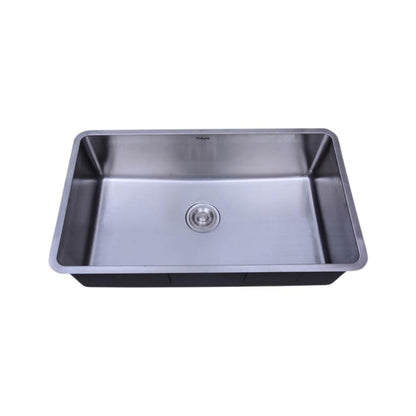 Futura Stainless Steel Sink Undermount Series SINGLE BOWL FS 503 ( 31 x 18 inches ) - Satin