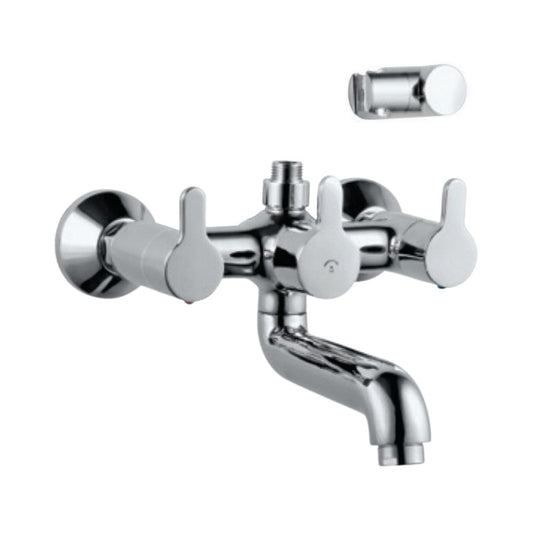 Jaquar 2 Way Wall Mixer Fusion FUS-CHR-29267 Normal Flow - Chrome Finish