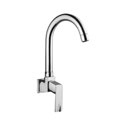 Parryware Wall Mounted Regular Kitchen Sink Tap Euclid G2321A1 with Swinging Spout in Chrome Finish