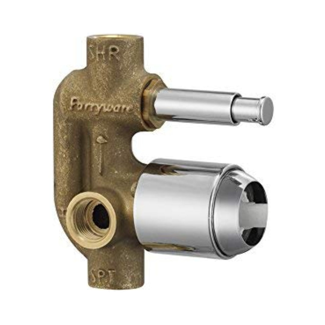 Parryware 2 Way Thermostatic Diverter Valve Allied G4887A1 - Chrome
