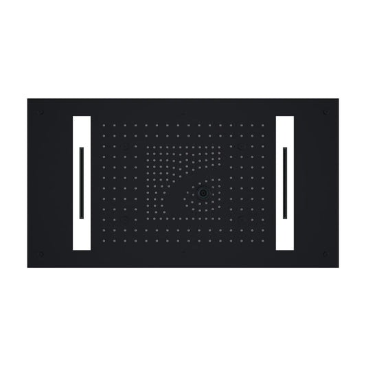Colston Multi Flow Overhead Shower GEMINI MX BM - Black Matt