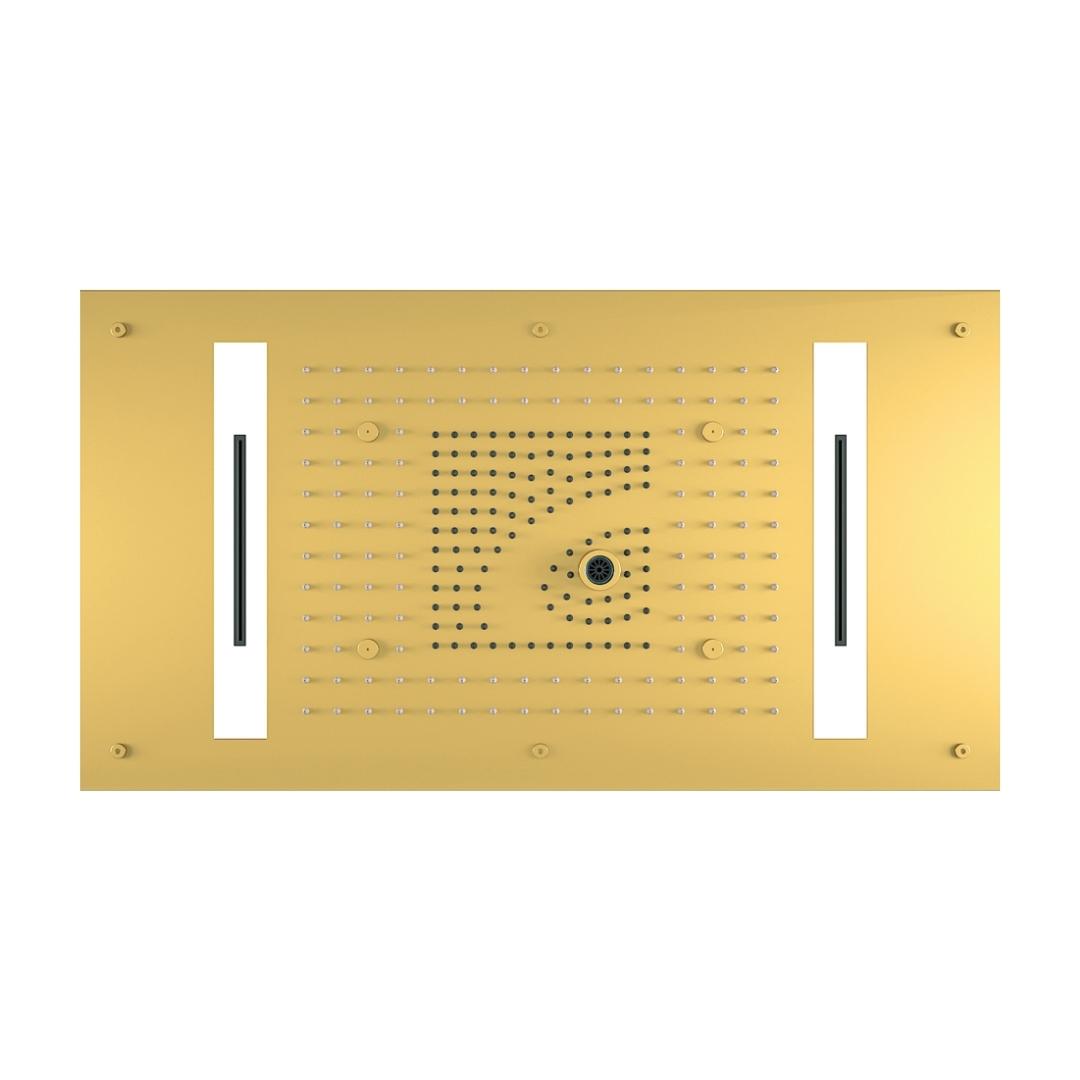 Colston Multi Flow Overhead Shower GEMINI MX GL - Gold