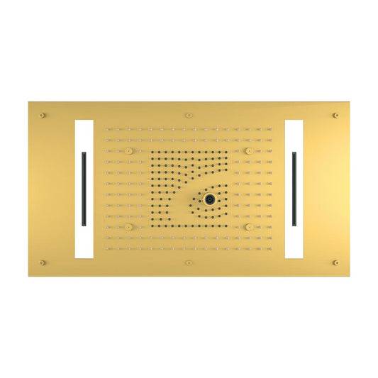 Colston Multi Flow Overhead Shower GEMINI MX GL - Gold