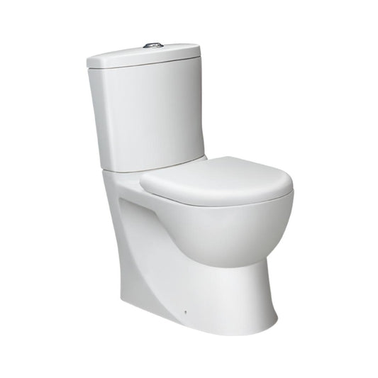Hindware Floor Mounted White 2 Piece WC Gracia 92077 WHITE with S-Trap