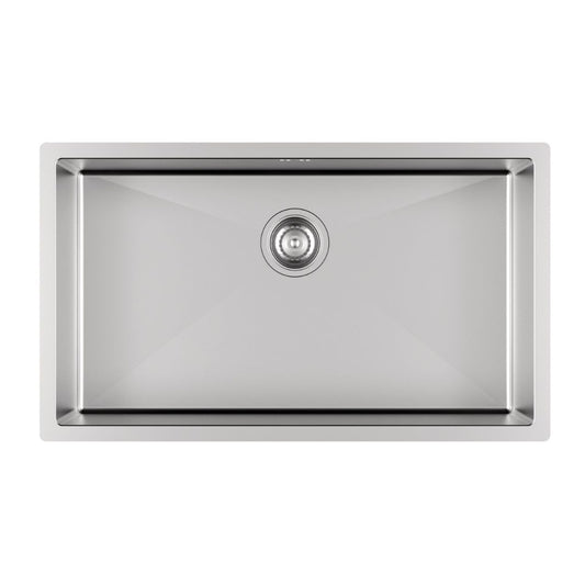 Hafele Stainless Steel Sink Argento SINGLE BOWL TOPAZ R3118 ( 31 x 18 inches ) - Satin