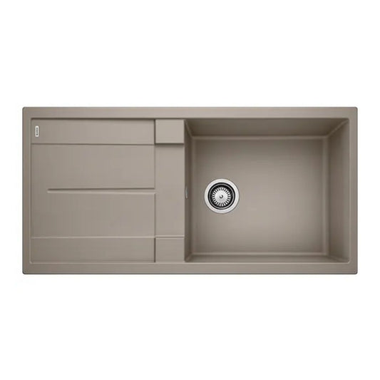 Hafele Silgranit Sink Blanco Metra BLANCO METRA XL 6 S SILGRANIT ( 39 x 20 inches )  -  Tartufo