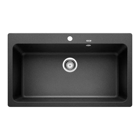 Hafele Silgranit Sink Blanco Naya BLANCO NAYA XL 9 SILGRANIT ( 34 x 20 inches )  -  Anthracite