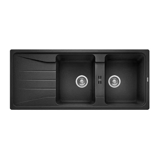 Hafele Silgranit Sink Blanco Sona BLANCO SONA 8 S SILGRANIT ( 46 x 20 inches )  -  Anthracite