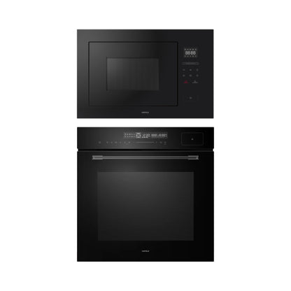Hafele Built In Oven with Full Steam MIDORA FULL STEAM OVEN + Hafele Built-In Microwave ENZO