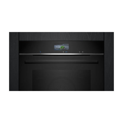 Siemens Built In Oven iQ700 HB736G1B1 + Siemens Built-In Microwave IQ700 Series BF722L1B1I