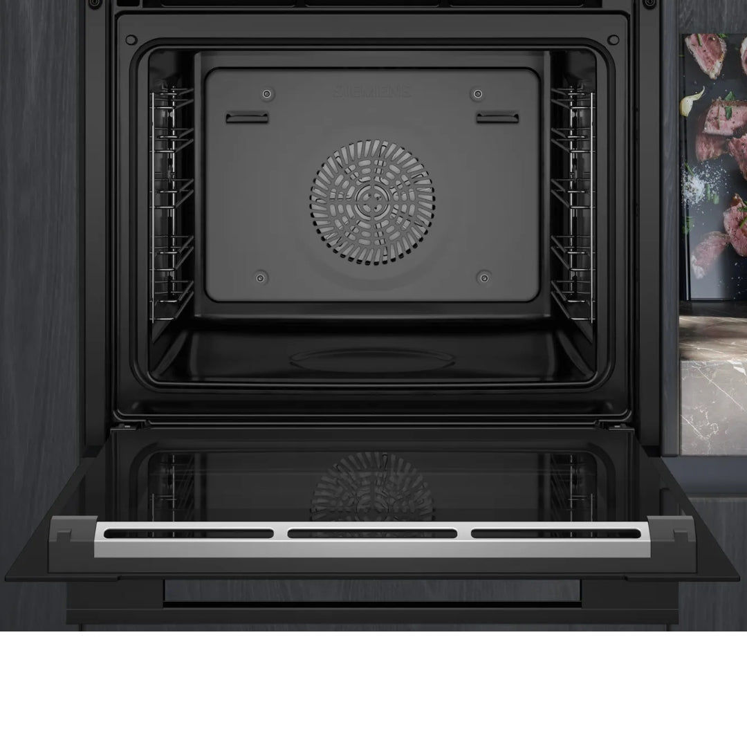 Siemens Built In Oven iQ700 HB736G1B1 + Siemens Built-In Microwave IQ700 Series BF722L1B1I