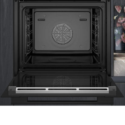 Siemens Built In Oven iQ700 HB736G1B1 + Siemens Built-In Microwave IQ700 Series BF722L1B1I