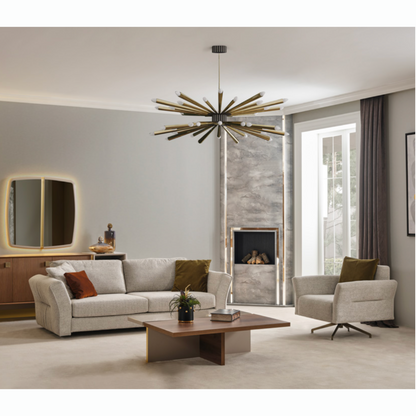 Hiro Swivel Armchair