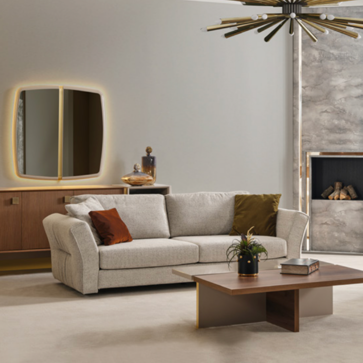 Hiro 3 Seater Sofa