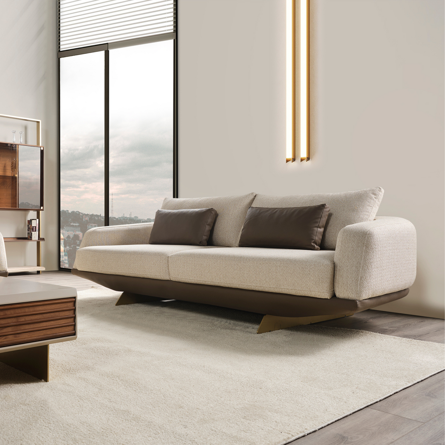 Lucio 3 Seater Sofa