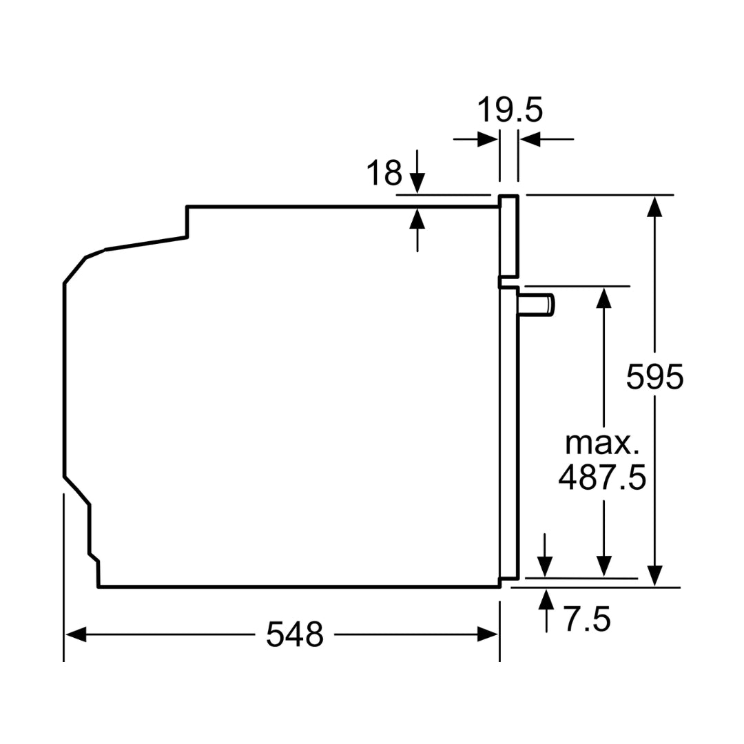 Siemens Built-In Combo Oven HM876G2B6I