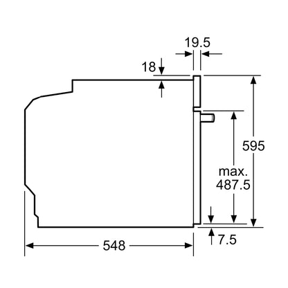 Siemens Built-In Combo Oven HM876G2B6I