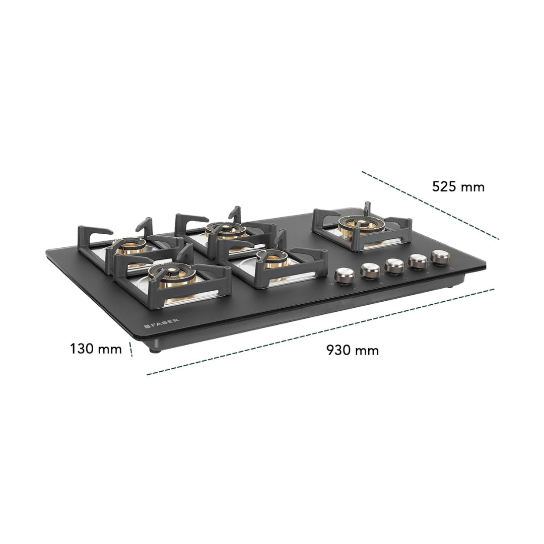 Faber Built In Oven FBIO 82L 11F AF BK + Faber Built-In Microwave FBI MWO 25 SG + Faber 90 cm Wall Mounted Chimney Gen-I Series COMET BLDC FL HC BK 90 + Faber 90 cm 5 Burner Hob Bella Series BELLA HT 905 BR AI FFD