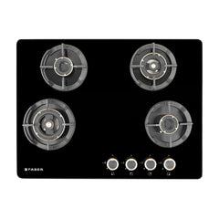 Faber 70 cm 4 Burner Hob Experia Series EXPERIA HT 704 ALU AI