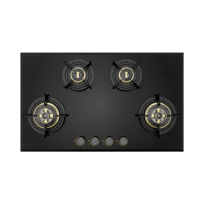 Hafele Built In Oven CELIA 70 + Hafele Built-In Microwave AIDA 28 + Hafele 90 cm Wall Mounted Chimney TERESA T-90 BLDC + Hafele 86 cm 4 Burner Hob Altius Plus Series ALTIUS PLUS 490 + Hafele 4 Zones Induction Hob NERO 60