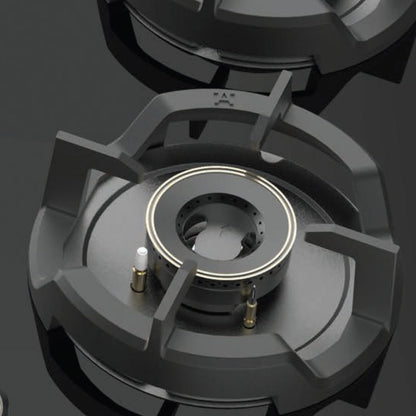 Hafele 60 cm Wall Mounted Chimney Essentia Series RENATA INCLINED 60 + Hafele 70 cm 4 Burner Hob Essentia Series VERENA 470