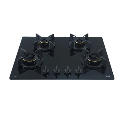 Kaff 60 cm Wall Mounted Chimney Premier Range MAINZ 60 DC - BLDC + Kaff 65 cm 4 Burner Hob Blaze Series BZ 654