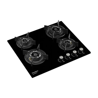 Crompton 60 cm 4 Burner Hob Sensosafe HOB-SS3D604-MBL