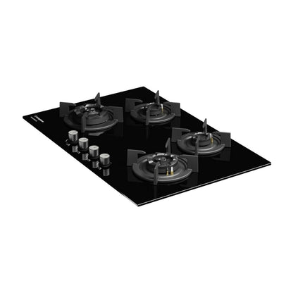 Crompton 78 cm 4 Burner Hob Sensosafe HOB-SS3D784-MBL