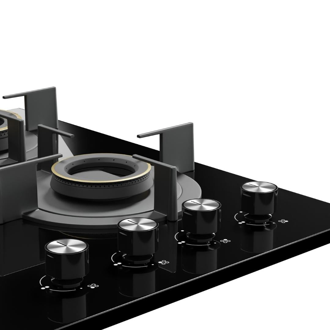 Crompton 60 cm 4 Burner Hob Sensosafe HOB-SSDC604-MBL