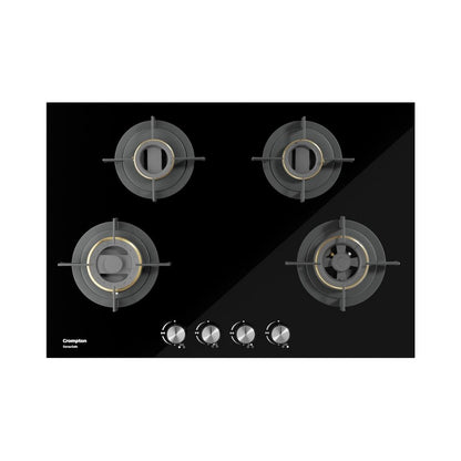 Crompton 78 cm 4 Burner Hob Sensosafe HOB-SSDC824-MBL