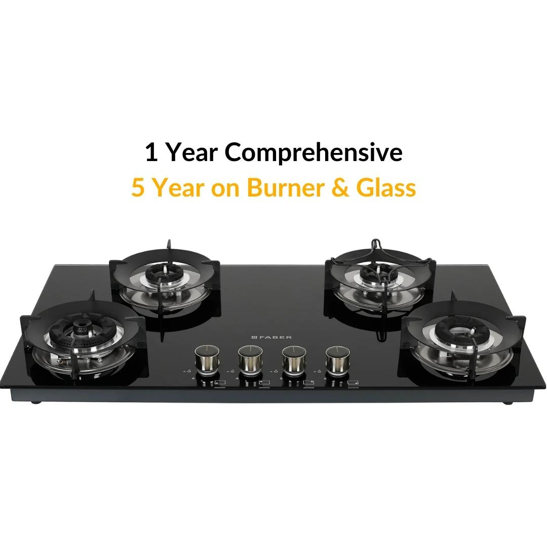 Faber 90 cm 4 Burner Hob Superia Series SUPERIA HT904 BR AI