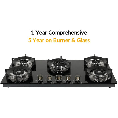 Faber 90 cm 5 Burner Hob Superia Series SUPERIA HT905 BR AI